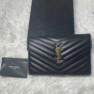 YSL ENVELOPE CHAIN WALLET